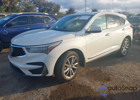 2021 Acura Rdx Technology Package из США, поврежденный, VIN 5J8TC1H53ML003507